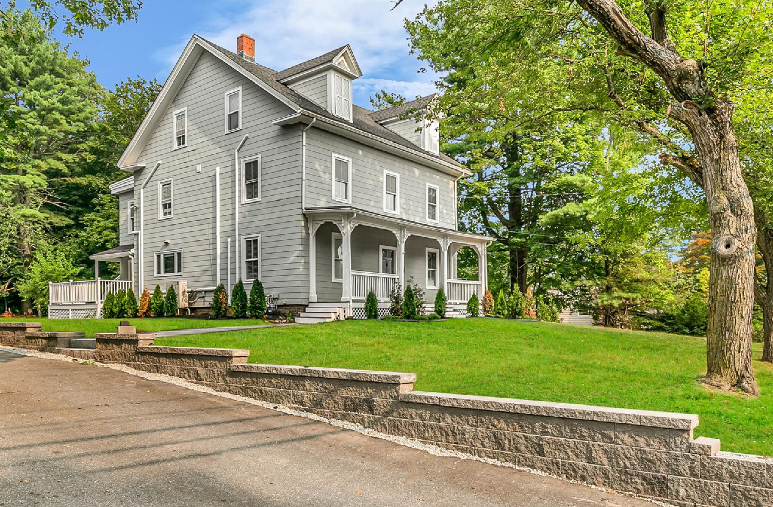 Renovated two-family home in Wayland.